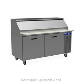 Randell 8395W-290 Refrigerated Counter, Pizza Prep Table