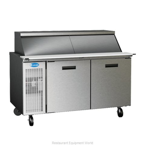 Randell 9272W-290 Refrigerated Counter, Mega Top Sandwich / Salad Unit (Magnified)