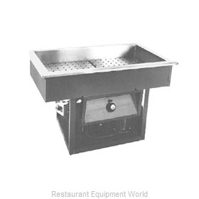Randell 95804-208Z Hot / Cold Food Well Unit, Drop-In, Electric