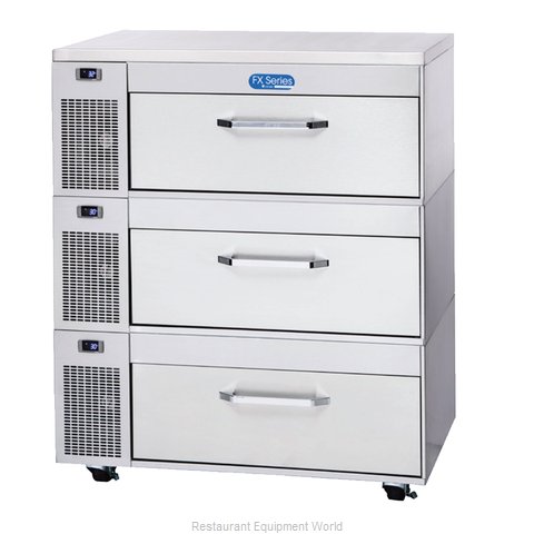 Randell FX-3SS-290 Refrigerator Freezer, Convertible