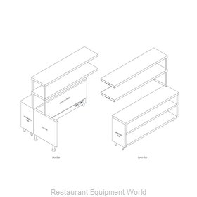 Randell RCC-35.5 Work Table, Configurable