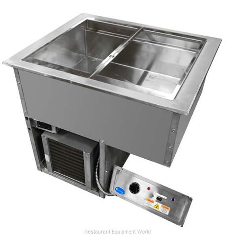 Randell RCHB-2-208 Hot / Cold Food Well Unit, Drop-In, Electric