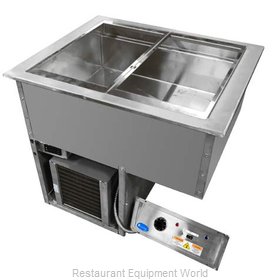 Randell RCHB-3-208-AF Hot / Cold Food Well Unit, Drop-In, Electric