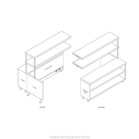 Randell RCL-50.5 Work Table, Configurable