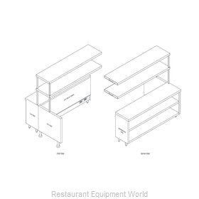 Randell RCL-50.5 Work Table, Configurable