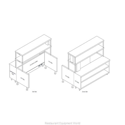 Randell RCR-37.5 Work Table, Configurable