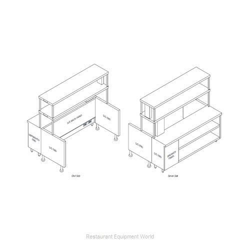 Randell RCRBP-37.5 Work Table, Configurable