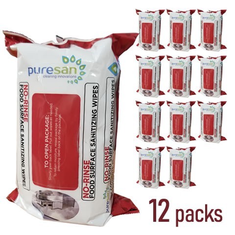 Food Surface Sanitizing Wipes