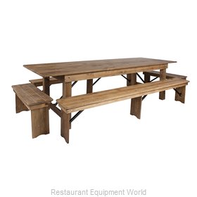 Riverstone RF-RR14518 Table Set, Bench