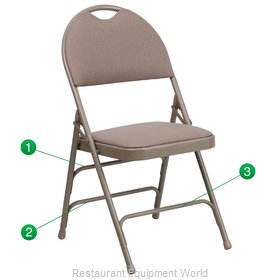 Riverstone RF-RR15176 Chair, Folding, Outdoor