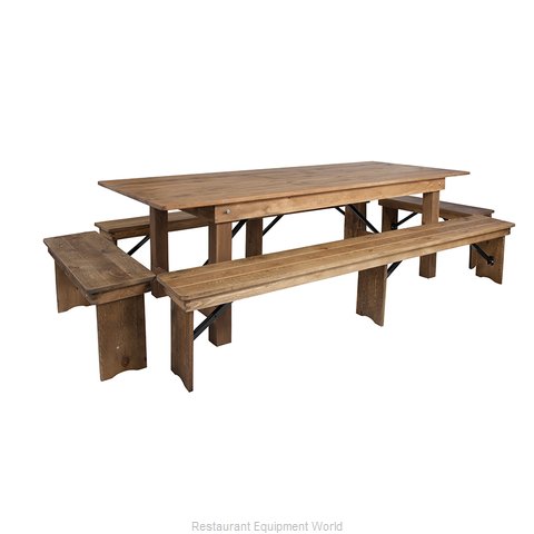 Riverstone RF-RR15465 Table Set, Bench