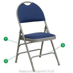Riverstone RF-RR15651 Chair, Folding, Outdoor