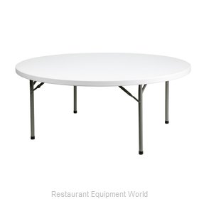 Riverstone RF-RR17487 Folding Table, Round