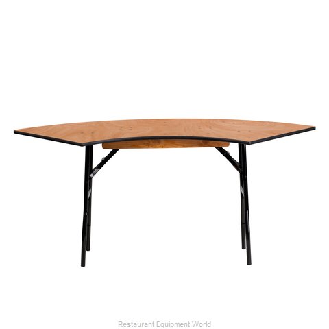 Riverstone RF-RR17919 Folding Table, Serpentine/Crescent