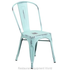 Riverstone RF-RR18878 Chair, Side, Stacking, Outdoor