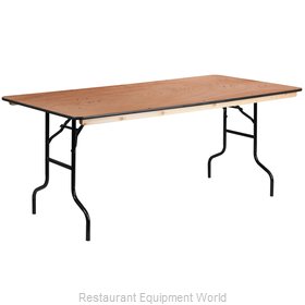 Riverstone RF-RR18883 Folding Table, Rectangle