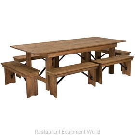 Riverstone RF-RR1990 Table Set, Bench