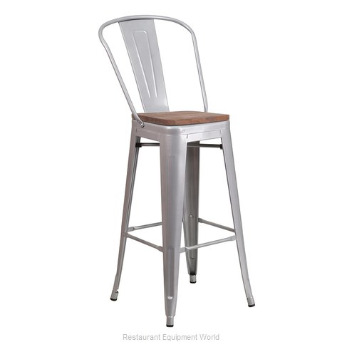 Riverstone RF-RR243605 Bar Stool, Stacking, Indoor (Magnified)