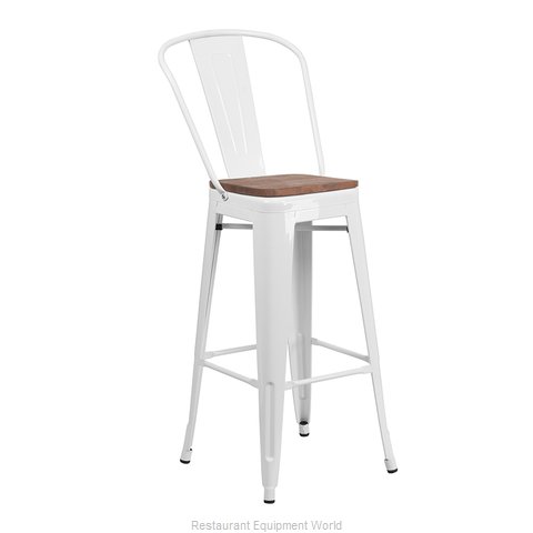 Riverstone RF-RR249906 Bar Stool, Stacking, Indoor