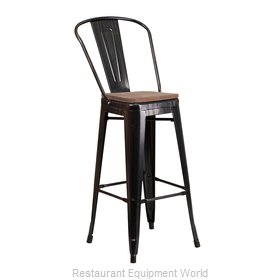 Riverstone RF-RR249912 Bar Stool, Stacking, Indoor