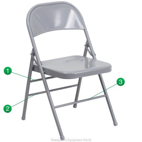 Riverstone RF-RR47984 Chair, Folding, Outdoor