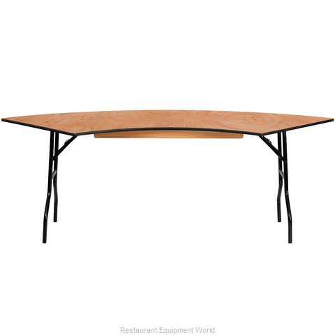 Riverstone RF-RR51591 Folding Table, Serpentine/Crescent