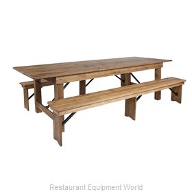 Riverstone RF-RR69807 Table Set, Bench