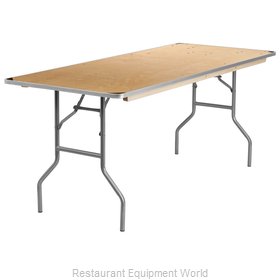 Riverstone RF-RR83070 Folding Table, Rectangle