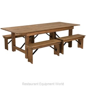 Riverstone RF-RR83270 Table Set, Bench