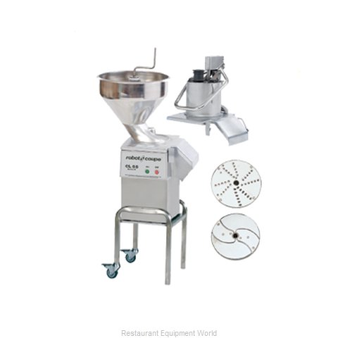 Robot Coupe CL55E2HEAD NODISC Food Processor, Floor Model