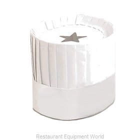 Royal Industries PPR HAT 10 Disposable Chef's Hat