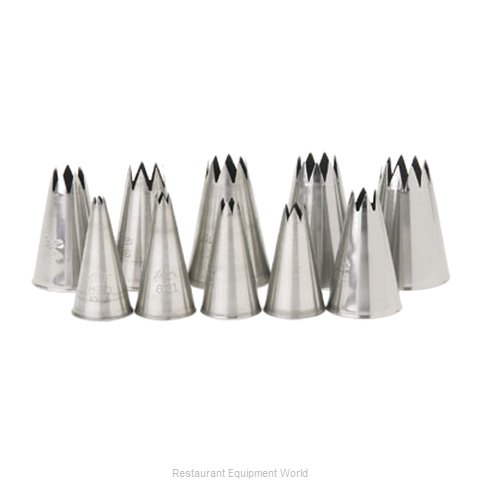 Royal Industries PST 2 ST Cake Decorating Tube Tips