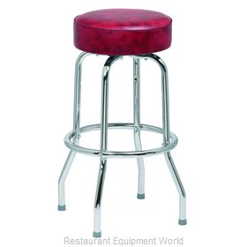 Royal Industries ROY 7711 CRM Bar Stool, Swivel, Indoor