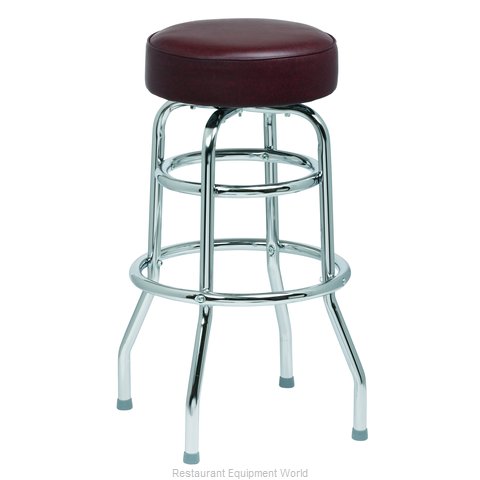 Royal Industries ROY 7712 BRN Bar Stool, Swivel, Indoor