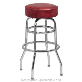 Royal Industries ROY 7712 CRM Bar Stool, Swivel, Indoor