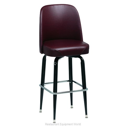 Royal Industries ROY 7714 BRN Bar Stool, Swivel, Indoor