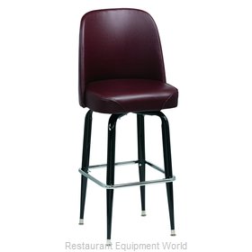 Royal Industries ROY 7714 BRN Bar Stool, Swivel, Indoor