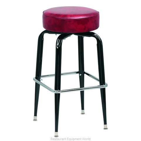 Royal Industries ROY 7723 CRM Bar Stool, Swivel, Indoor