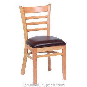 Royal Industries ROY 8001 N BRN Chair, Side, Indoor