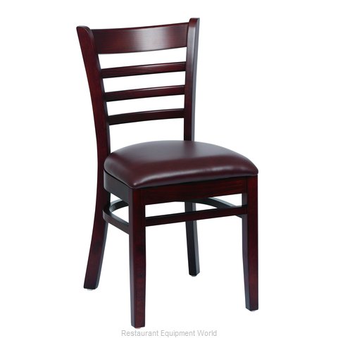 Royal Industries ROY 8001 W BRN Chair, Side, Indoor