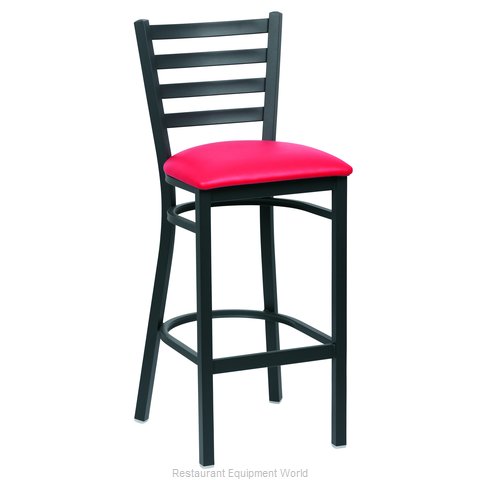 Royal Industries ROY 9002 RED Bar Stool, Indoor