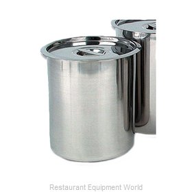 Royal Industries ROY BM 1.25 C Cover, Bain Marie Pot, Stainless