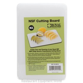 Royal Industries ROY CB 0610 Cutting Board, Plastic