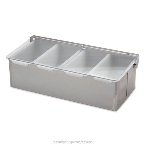 Royal Industries ROY CDS 4 Bar Condiment Server, Countertop