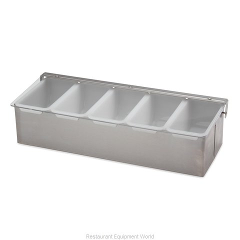 Royal Industries ROY CDS 5 Bar Condiment Server, Countertop