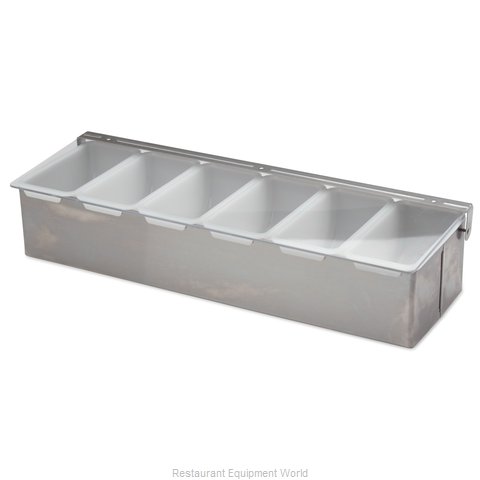 Royal Industries ROY CDS 6 Bar Condiment Server, Countertop