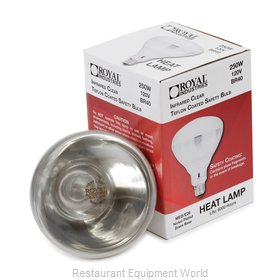 Royal Industries ROY LB H WHT Heat Lamp Bulb