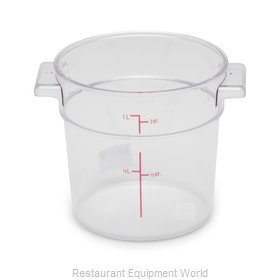 Royal Industries ROY PCRC 1 Food Storage Container, Round
