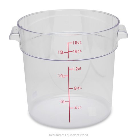 Royal Industries ROY PCRC 16 Food Storage Container, Round