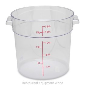 Royal Industries ROY PCRC 16 Food Storage Container, Round